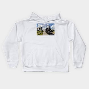 Plaza De Los Trenes, Puerto Mont - Chile Kids Hoodie